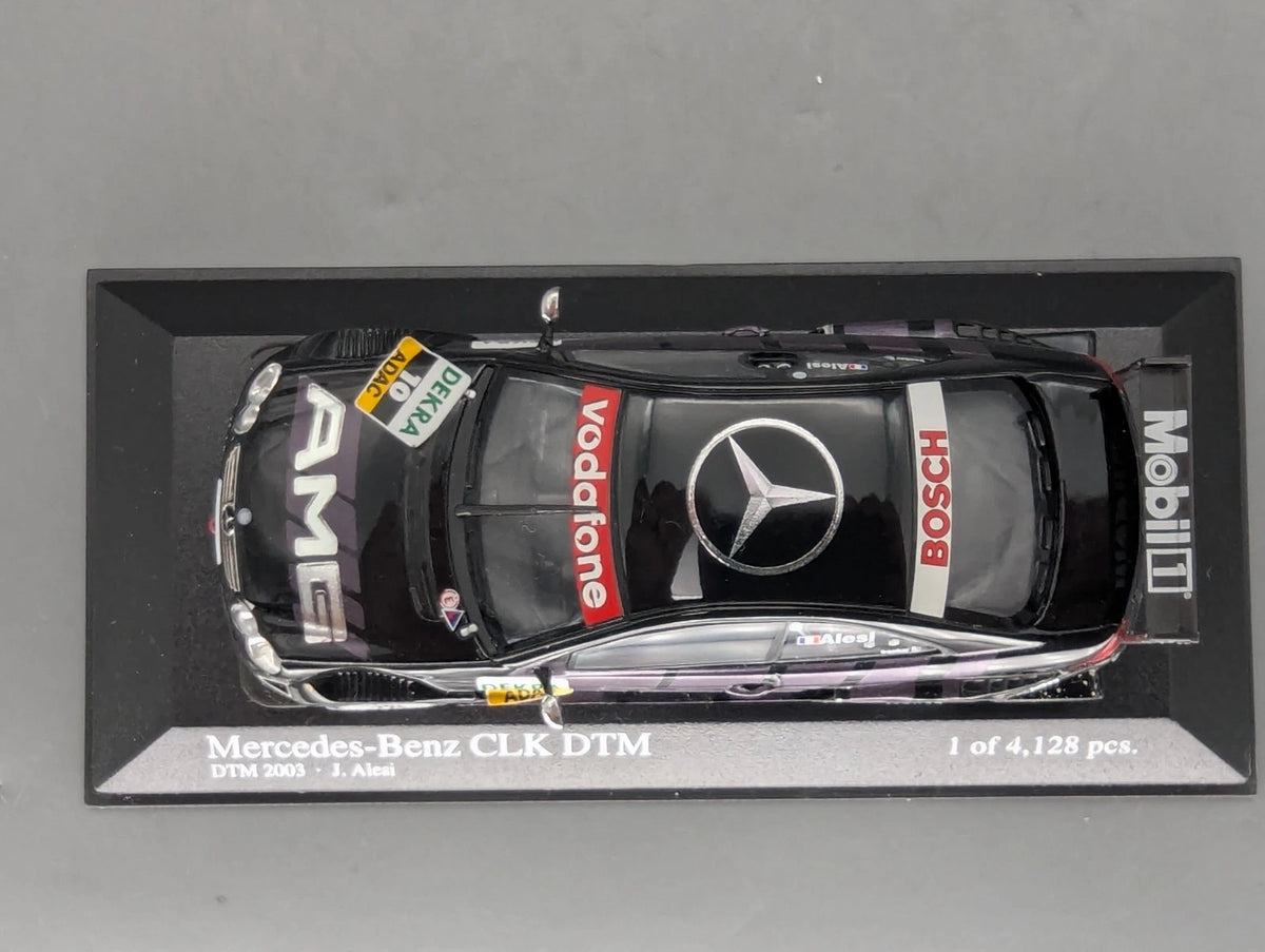 Modellautos 1:43 Minichamps Mercedes Benz CLK DTM 2003 #10 J. Alesi mit OVP