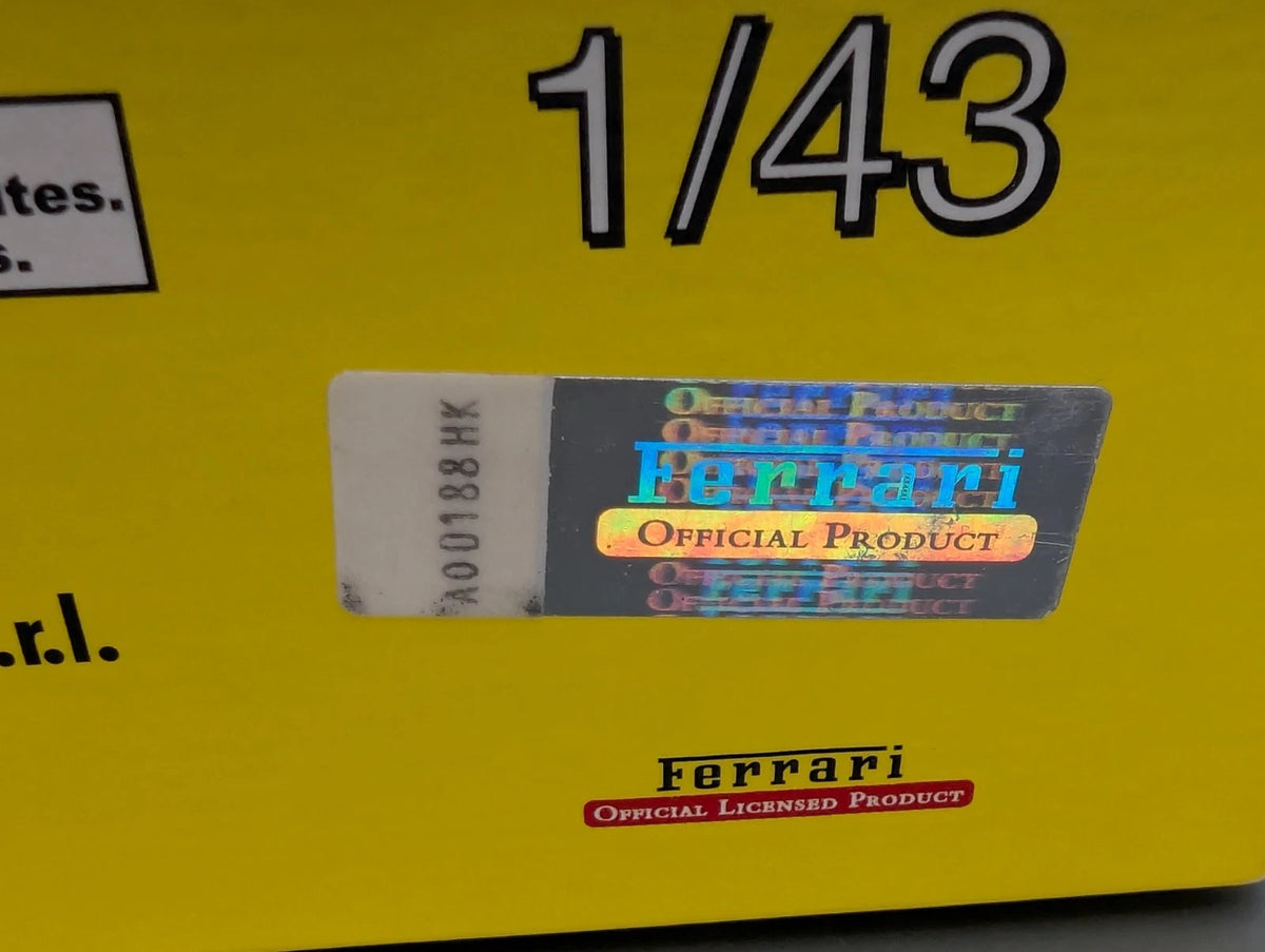 Modellautos 1:43 BBR Ferrari FXX  2006 Black mit Vitrine + OVP