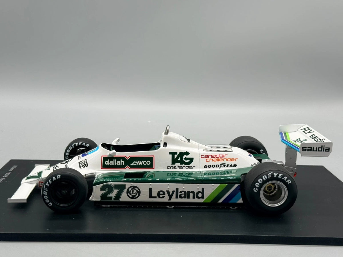 Modellautos 1:18 Spark Williams FW07B World Champion Winner Canadian 1980 + OVP