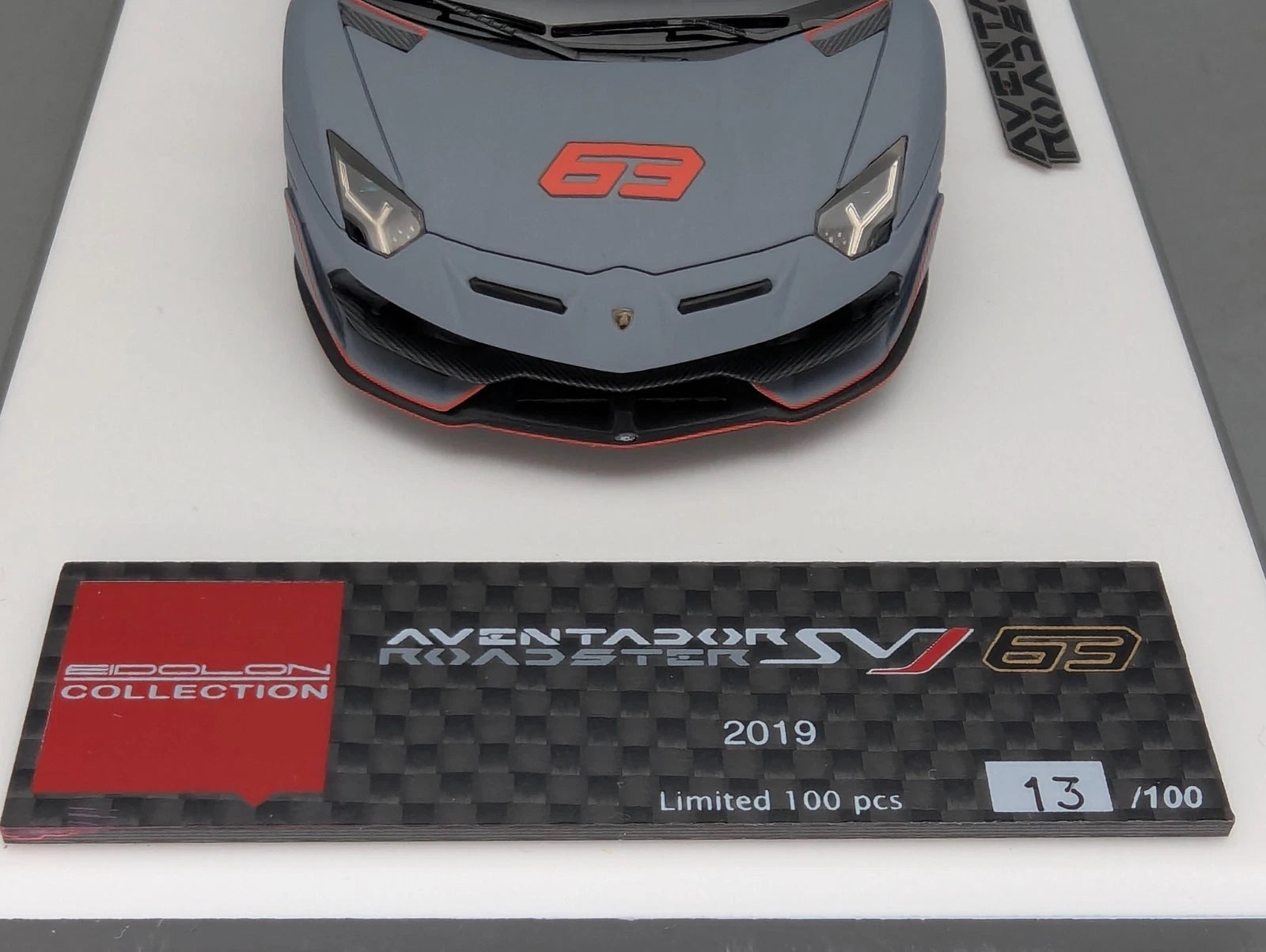 Eidolon Make Up 1:43 Lamborghini Aventador SVJ Roadster 2019 Limited 013/100 OVP
