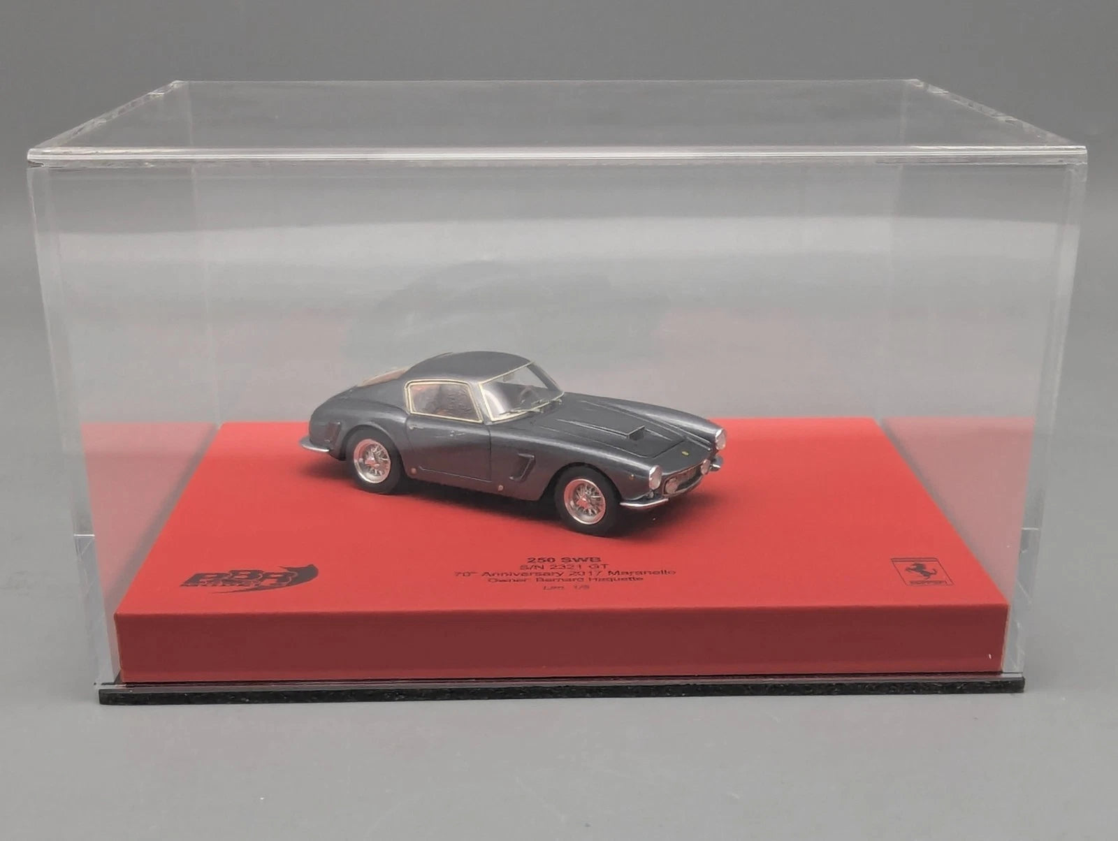 Modellautos 1:43 BBR Ferrari 250 SWB 70th Anniv. 2017 01/05 Große Vitrine in OVP