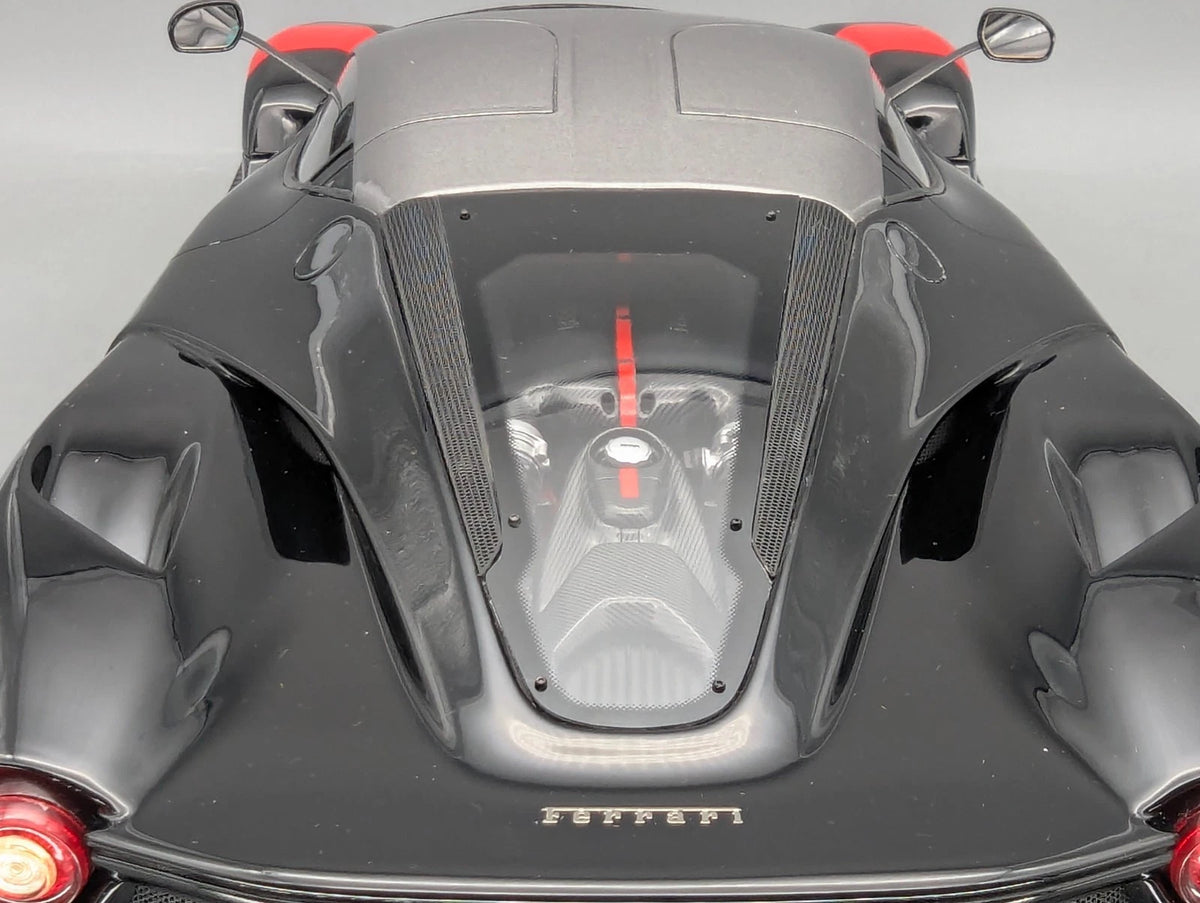 Modellautos 1:12 Amalgam Ferrari La Ferrari Ltd #01/10 Schwarz Zertifikat OVP