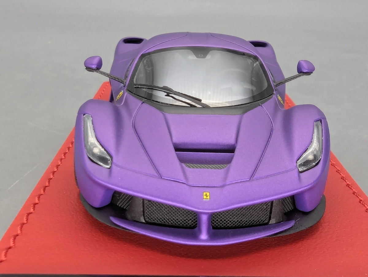 Modellautos 1:43 BBR Executive Ferrari LaFerrari Matt Mica Violet 06/15 OVP