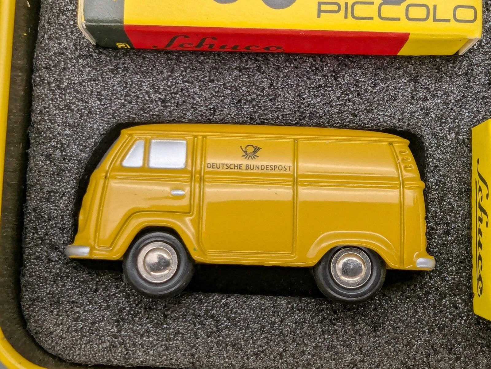 Modellautos 1:90 Schuco Piccolo-Set Deutsche Post 2002 3-teilig mit OVP