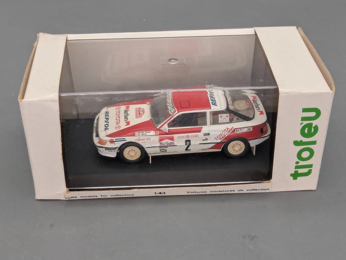 Modellautos 1:43 Trofeu Toyota Celica GT4 RMC 1990 #2 Sainz Mova OVP