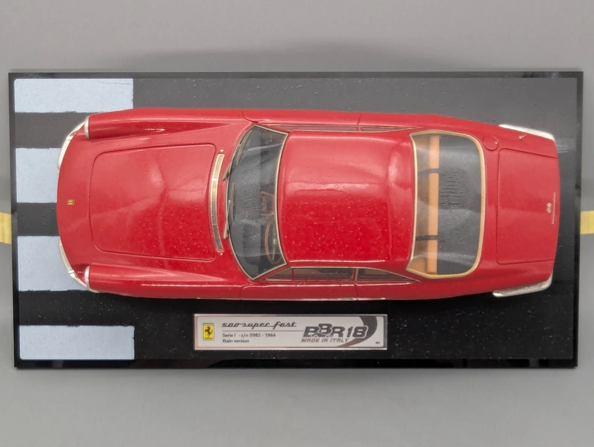 Modellautos 1:18 BBR Ferrari 500 Superfast RAIN / DIRTY VERSION Ltd 05/05 OVP