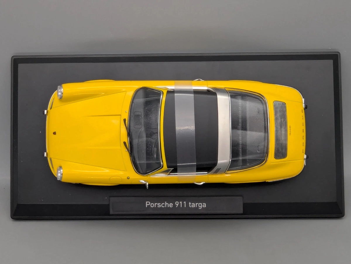 Modellautos 1:18 Norev Porsche 911 E Targa 1969 Gelb mit OVP