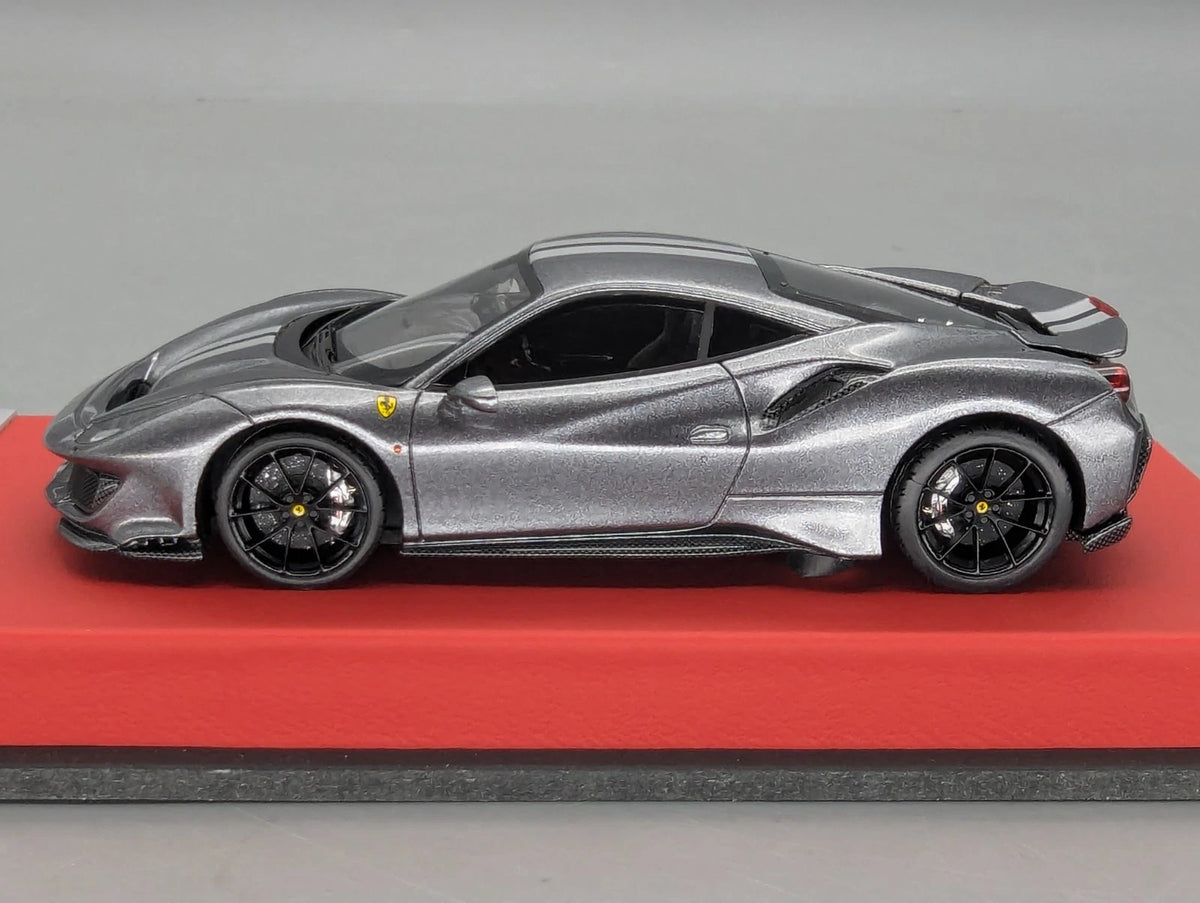 Modellautos 1:43 BBR Concept43 Ferrari 488 Pista RHD 2019 Grigio Ltd 01/20 OVP