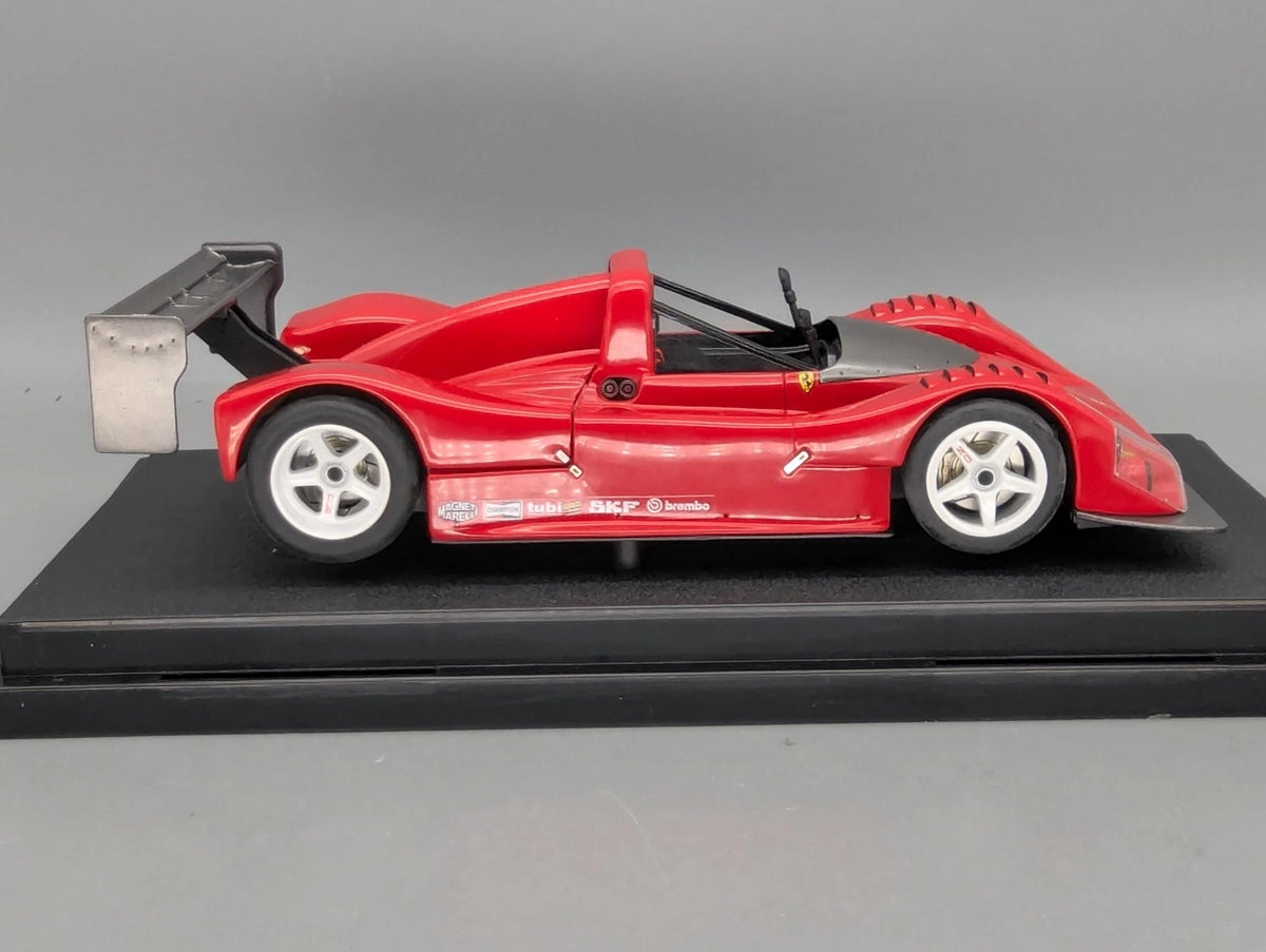 Modellautos 1:18 Hot Wheels Elite Ferrari F333 SP Red in OVP
