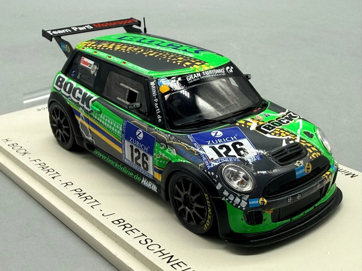 Modellautos 1:43 Spark Mini JCW #126 24h Nürburgring 2013 + OVP