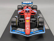 Modellautos 1:18 Bburago Ferrari SF24 Miami 2024 #16 C. Leclerc mit Vitrine OVP
