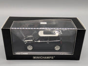Modellautos 1:43 Minichamps Mini Cooper 2001 Black mit Haube zum Öffnen mit OVP