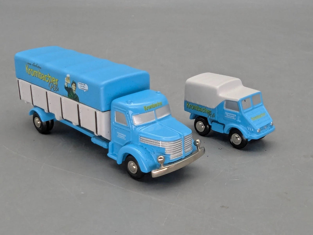 Modellautos 1:90 Schuco Piccolo Krombacher-Set 2003 2-tlg Set mit OVP