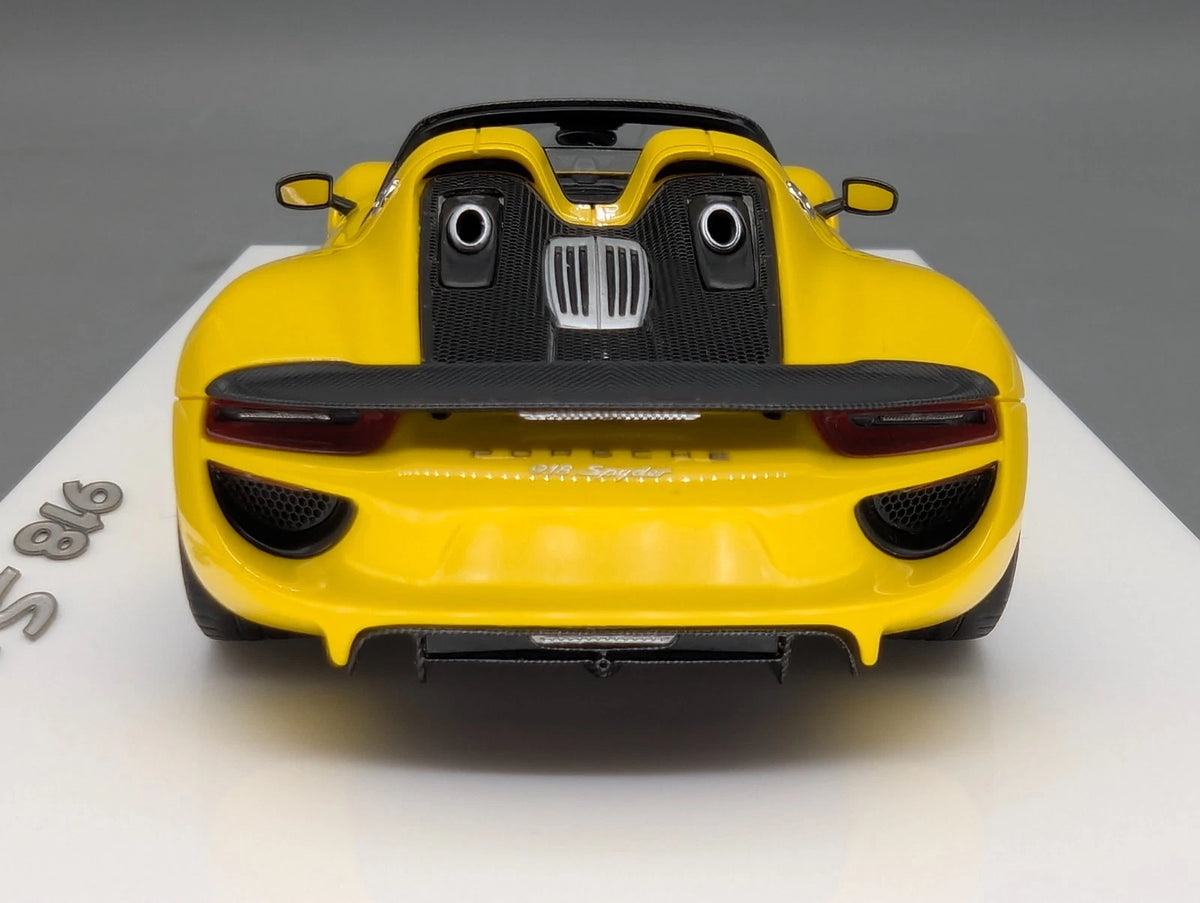 Eidolon Make Up 1:43 Porsche 918 Spyder 2011 Racing Yellow Ltd 11/80 mit OVP