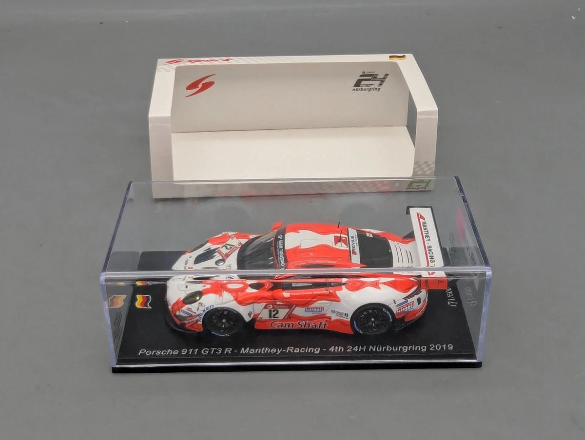 Modellautos 1:43 Spark SG524 Porsche 911 GT3 R 24H Nürburgring 2019 #12 OVP