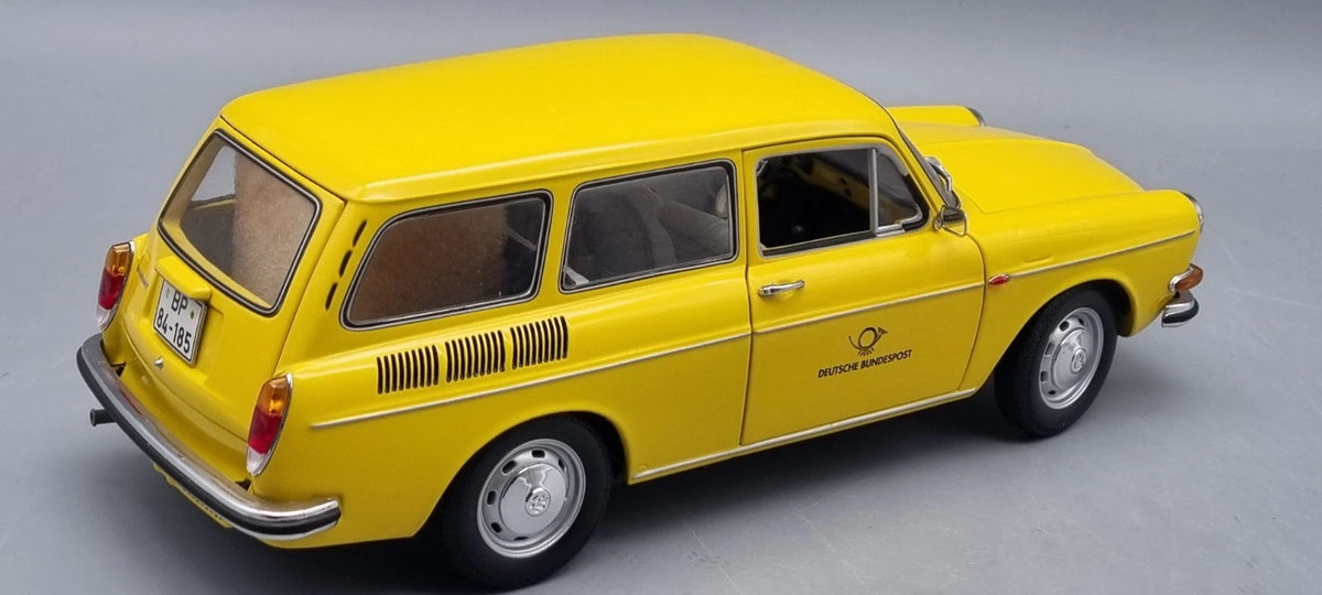 Modellautos 1:18 Minichamps VW 1600 L Variant Deutsche Bundespost OVP