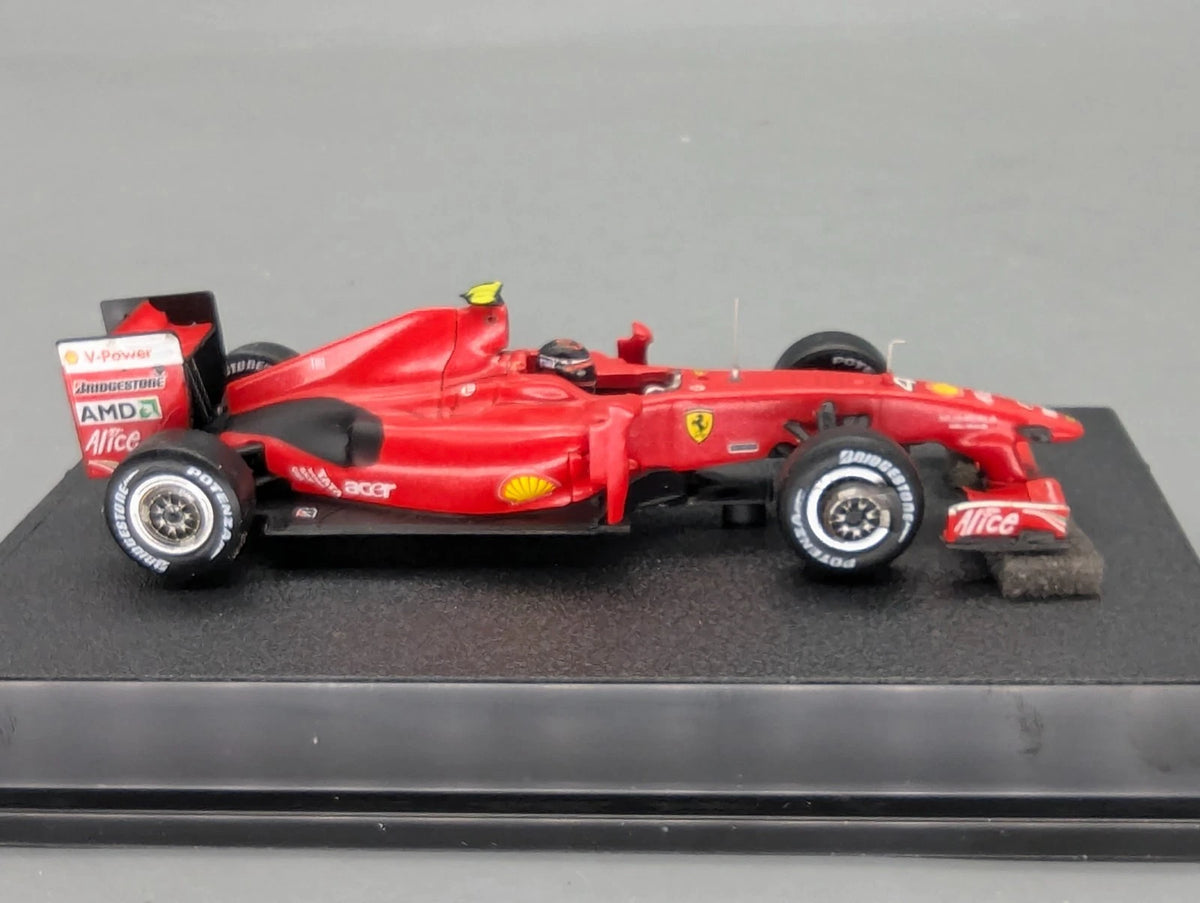 Modellautos 1:43 Hot Wheels Racing Ferrari F60 #4 Kimi Raikkönen mit OVP