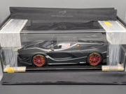 Modellautos 1:12 BBR Ferrari FXX-K EVO Matt Black Ltd 01/01 Vitrine OVP