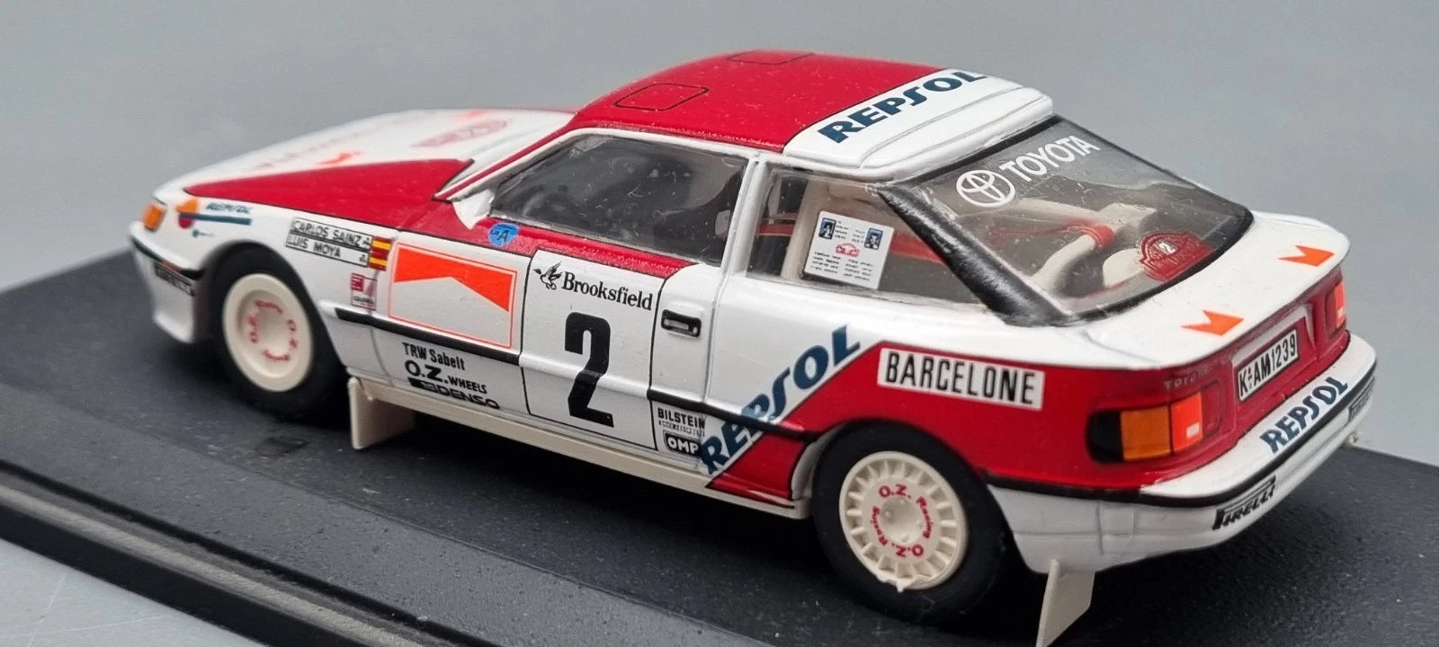 Modellautos 1:43 Trofeu Toyota Celica Rallye Monte Carlo 1991 #2 OVP