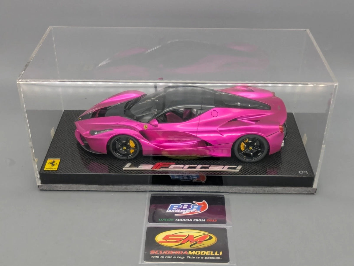 Modellautos 1:18 BBR Ferrari LaFerrari Pink Flash Ltd 04/05 OVP