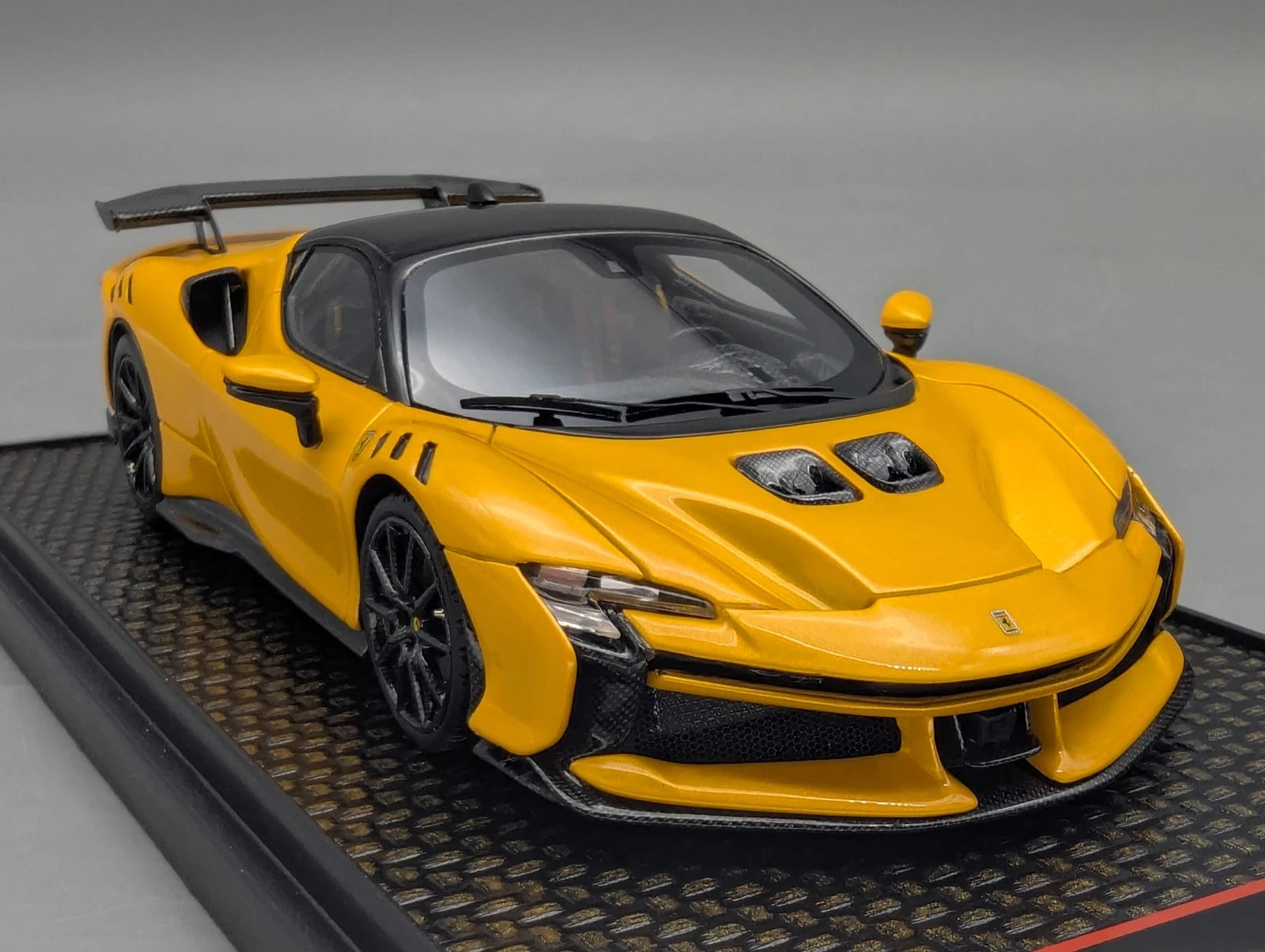 Modellautos 1:43 BBR Concept43 Ferrari SF90 XX Stradale Ltd 20/30 Giallo mit OVP