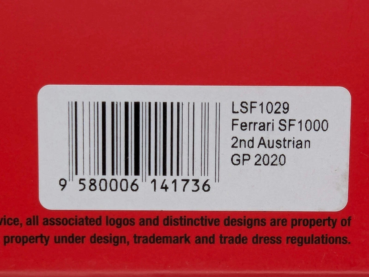 Modellautos 1:43 LookSmart Ferrari SF1000 Austria 2020 #16 Charles Leclerc OVP