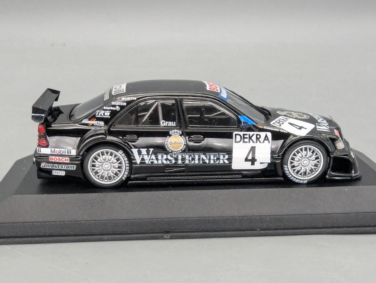 Modellautos 1:43 Minichamps Mercedes Benz C Klasse DTM 1996 #4 AMG A. Grau OVP