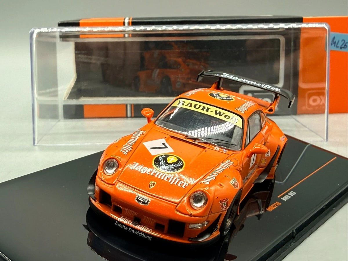 Modellautos 1:43 Ixo Porsche RWB 993 #7 mit OVP