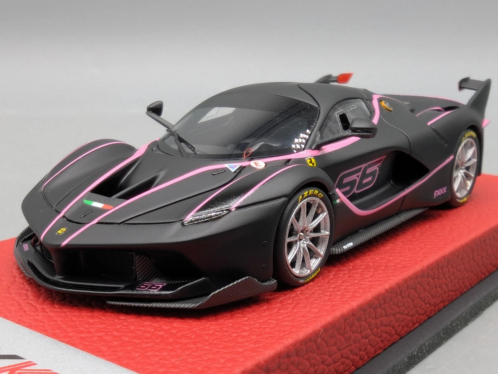 Modellautos 1:43 BBR Concept43 Ferrari FXX-K #66 Nero Matt Ltd 20/20 OVP