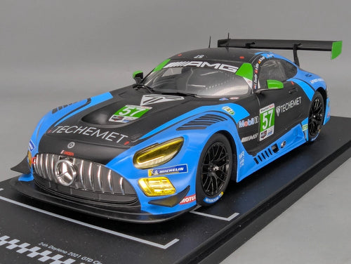 Modellautos 1:18 Ixo Mercedes AMG GT3 Evo Daytona 2021 GTD Cl WINNER #57 mit OVP