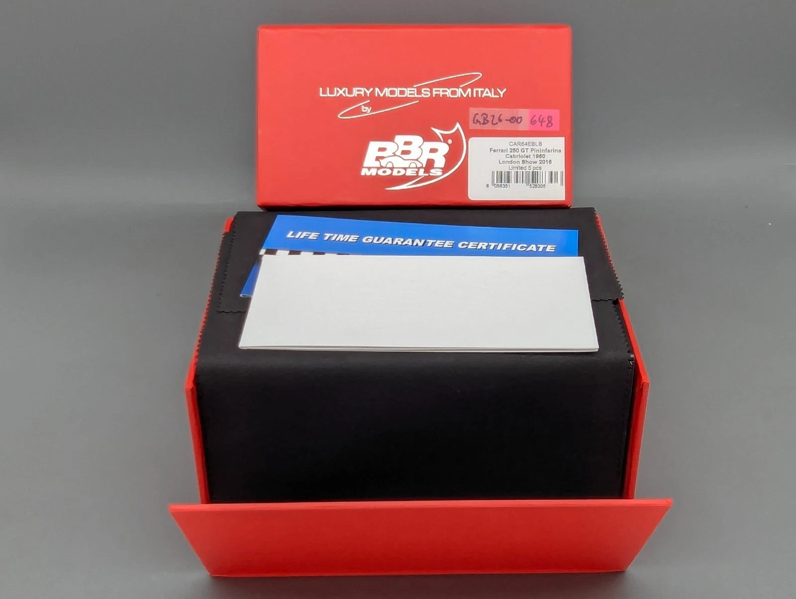 Modellautos 1:43 BBR Ferrari 250 GT Pininfarina Cabriolet 1960 Ltd 01/05 OVP