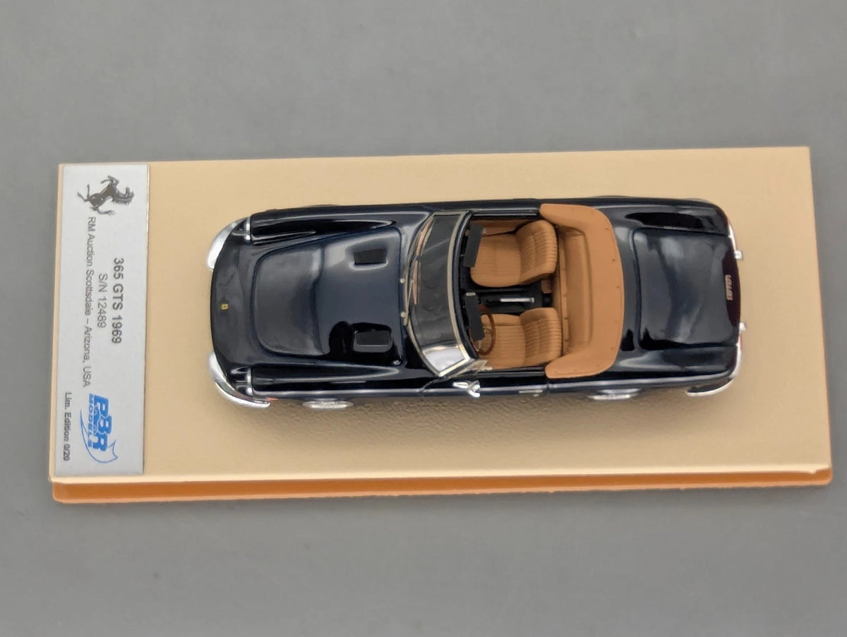 Modellautos 1:43 BBR Ferrari 365 GTS 1969 S/N 12489 Auction USA Ltd 0/20 OVP