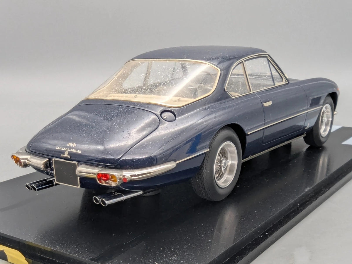Modellautos 1:18 BBR Ferrari 400 SA 1962 Blau RAIN / DIRTY VERSION Ltd 07/07 OVP