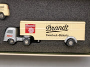 Modellautos 1:90 Schuco Piccolo-Set Brandt Zwieback 2-teilig mit OVP