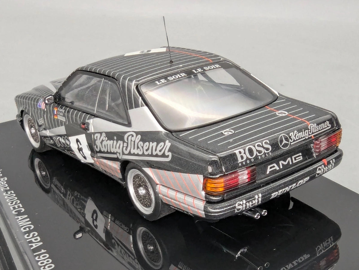 Modellautos 1:43 AUTOart Mercedes Benz 500SEC AMG Spa 1989 #6 Ludwig u. A. OVP