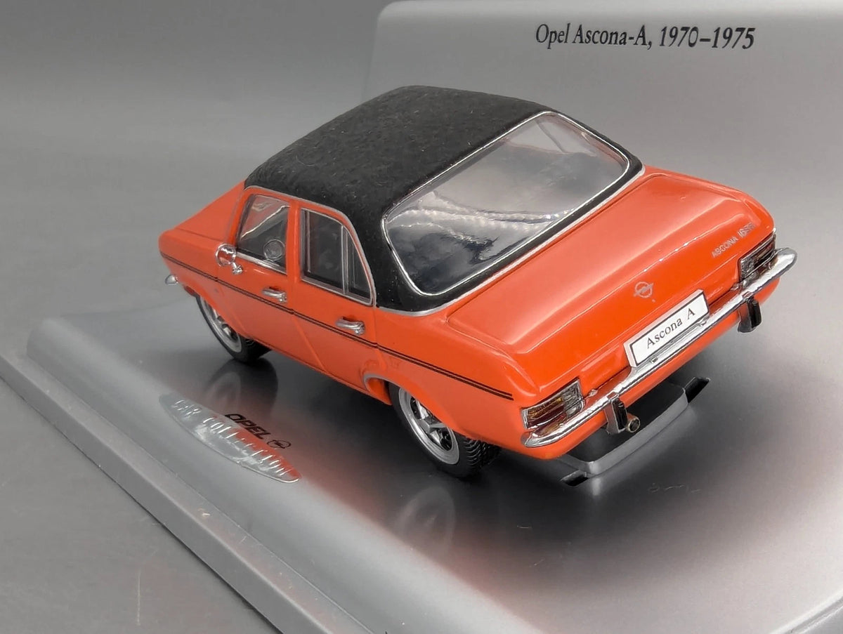 Modellautos 1:43 Ixo PCT Opel Car Collection Opel Ascona-A 1970 Dealer OVP