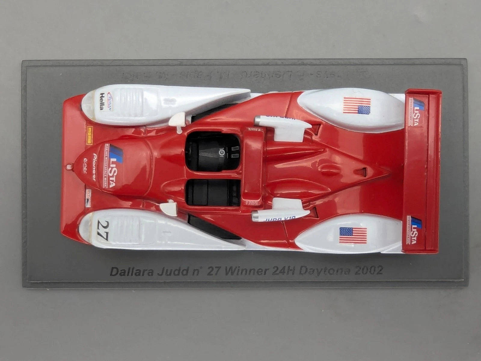 Modellautos 1:43 Spark Dallara Judd WINNER 24h Daytona 2002 #27 mit OVP