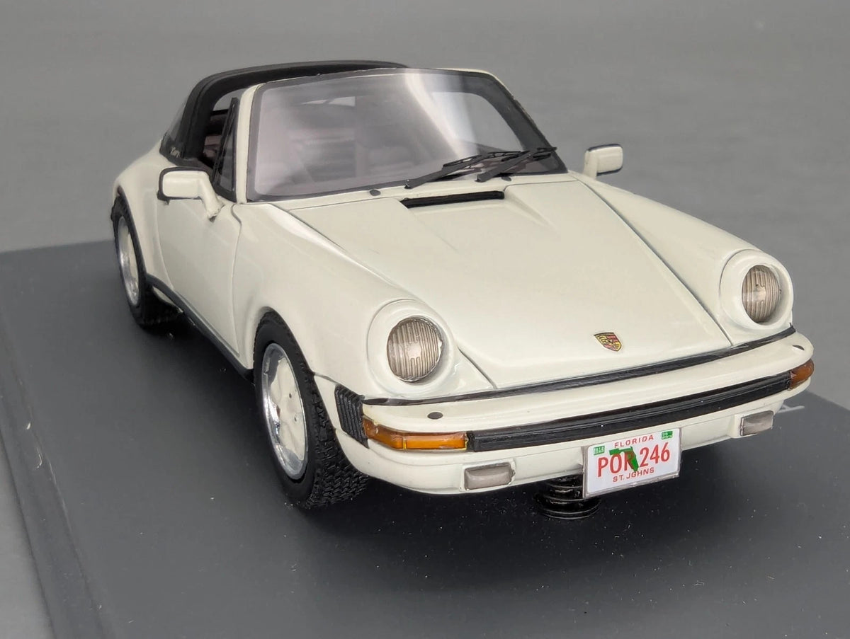 Modellautos 1:43 Neo Scale Models 43246 Porsche 911 Carrera Targa USA Weiß OVP