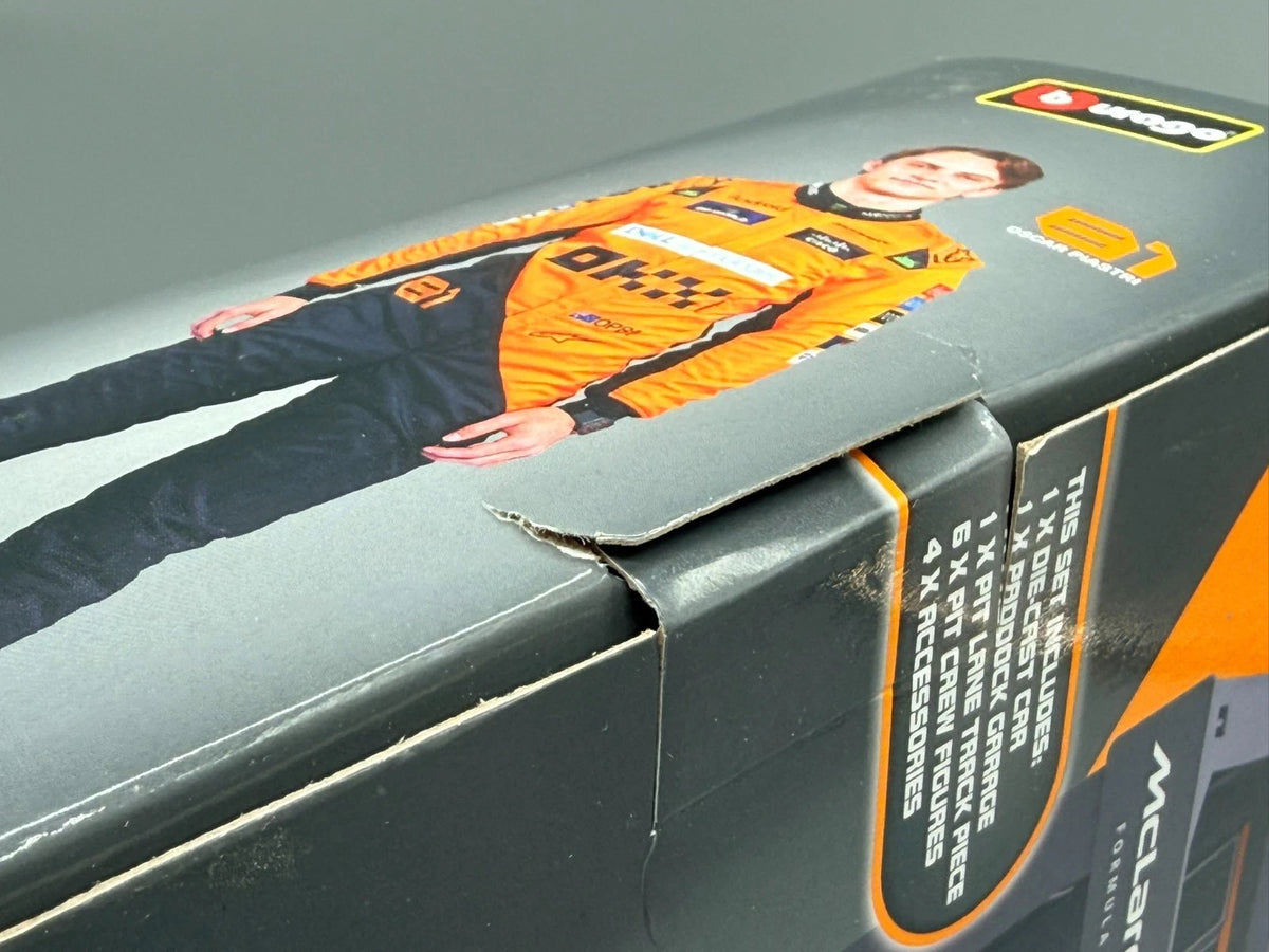 Modellautos 1:43 Bburago Miami Grand Prix 2024 Pit Pass Mclaren MCL38 mit OVP