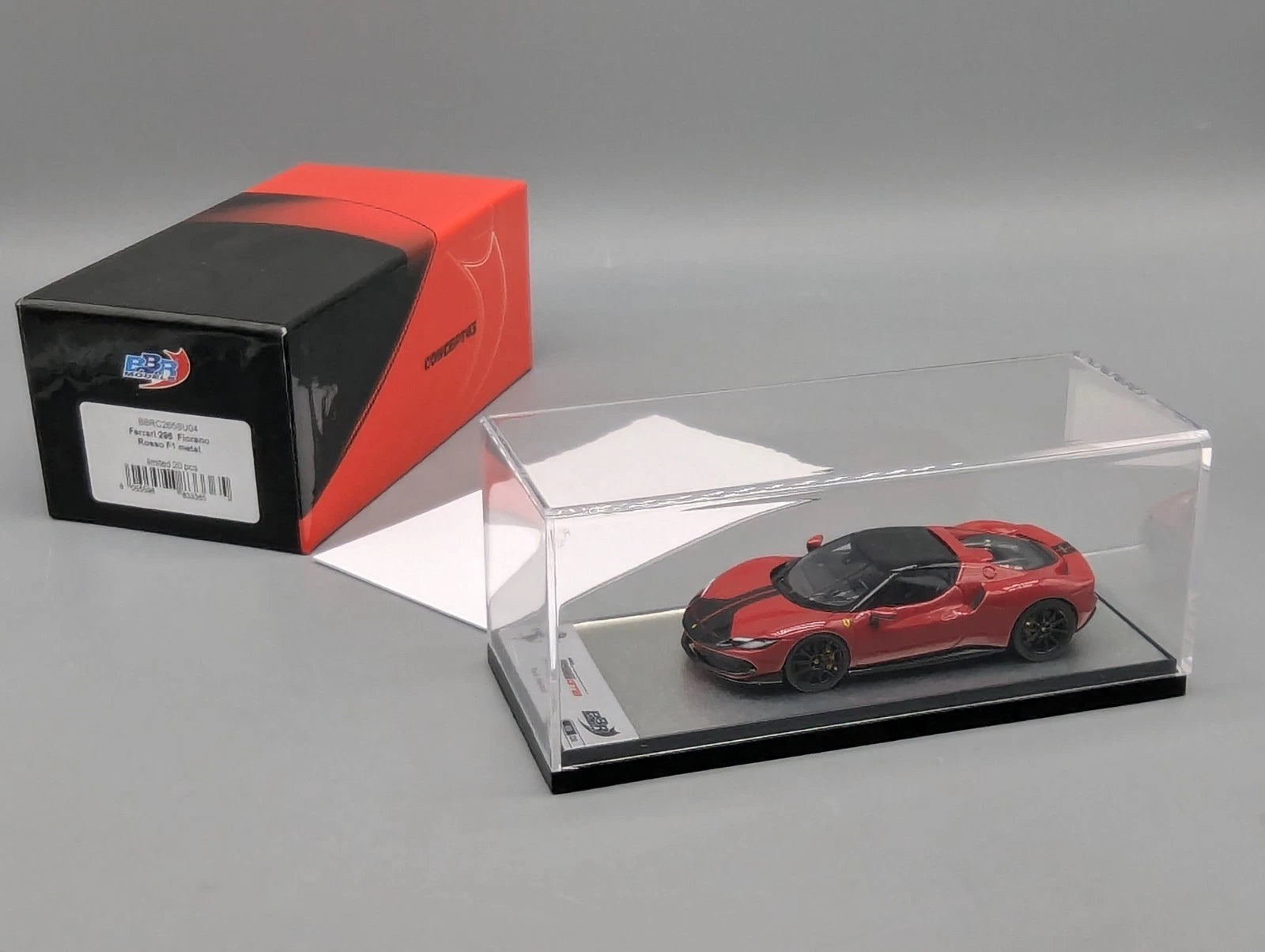 Modellautos 1:43 BBR Concept43 Ferrari 296 GTB Fiorano Limitiert 09/20 mit OVP