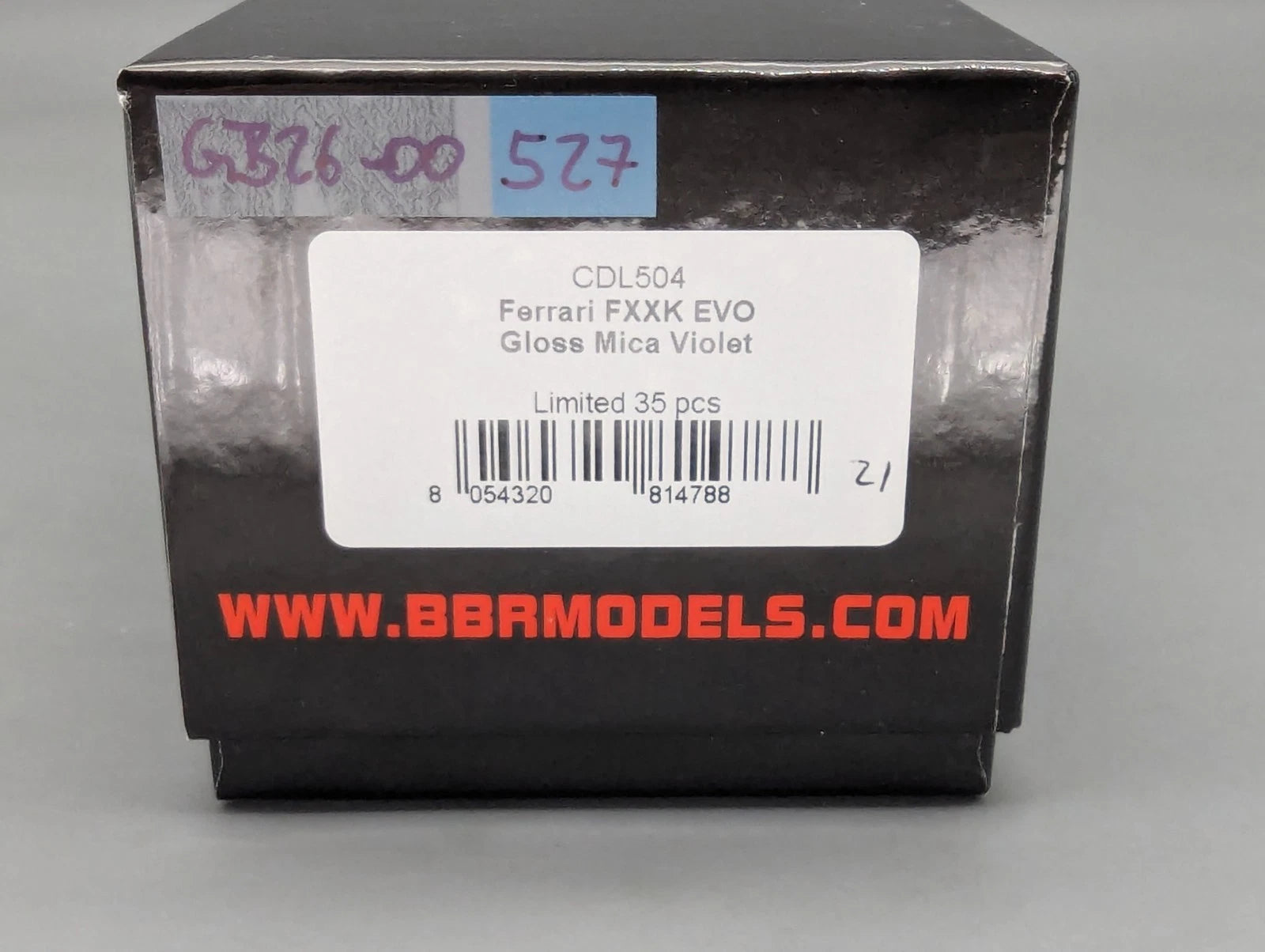 Modellautos 1:43 BBR Executive Calsito Ferrari FXX-K EVO Mica Viol Ltd 21/35 OVP