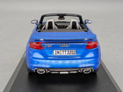 Modellautos 1:43 iScale Audi TT RS Roadster Ara Blau Metallic mit Dealer OVP