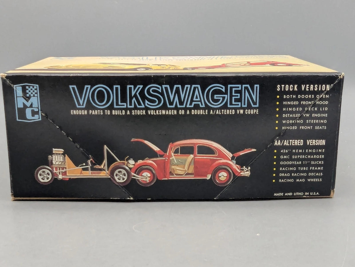 Modellauto Bausatz 1:25 IMC VW Käfer 2 Versionen Stock Car ODER Coupe mit OVP