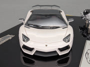 Eidolon Make Up 1:43 Lamborghini Aventador LP760-2 Engine Set Oakley Weiß OVP