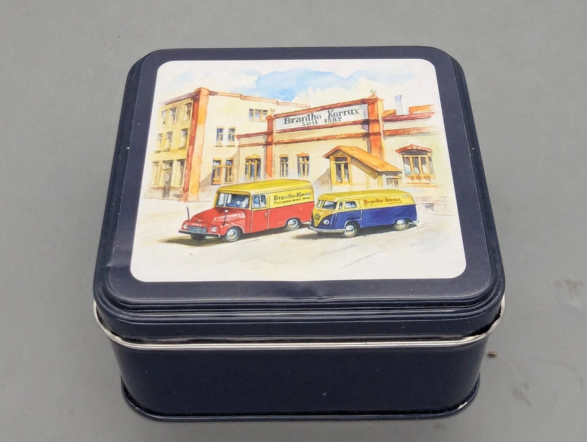 Modellautos 1:87 BUB nicht Schuco Opel Blitz und VW 2-tlg Set in Dose OVP