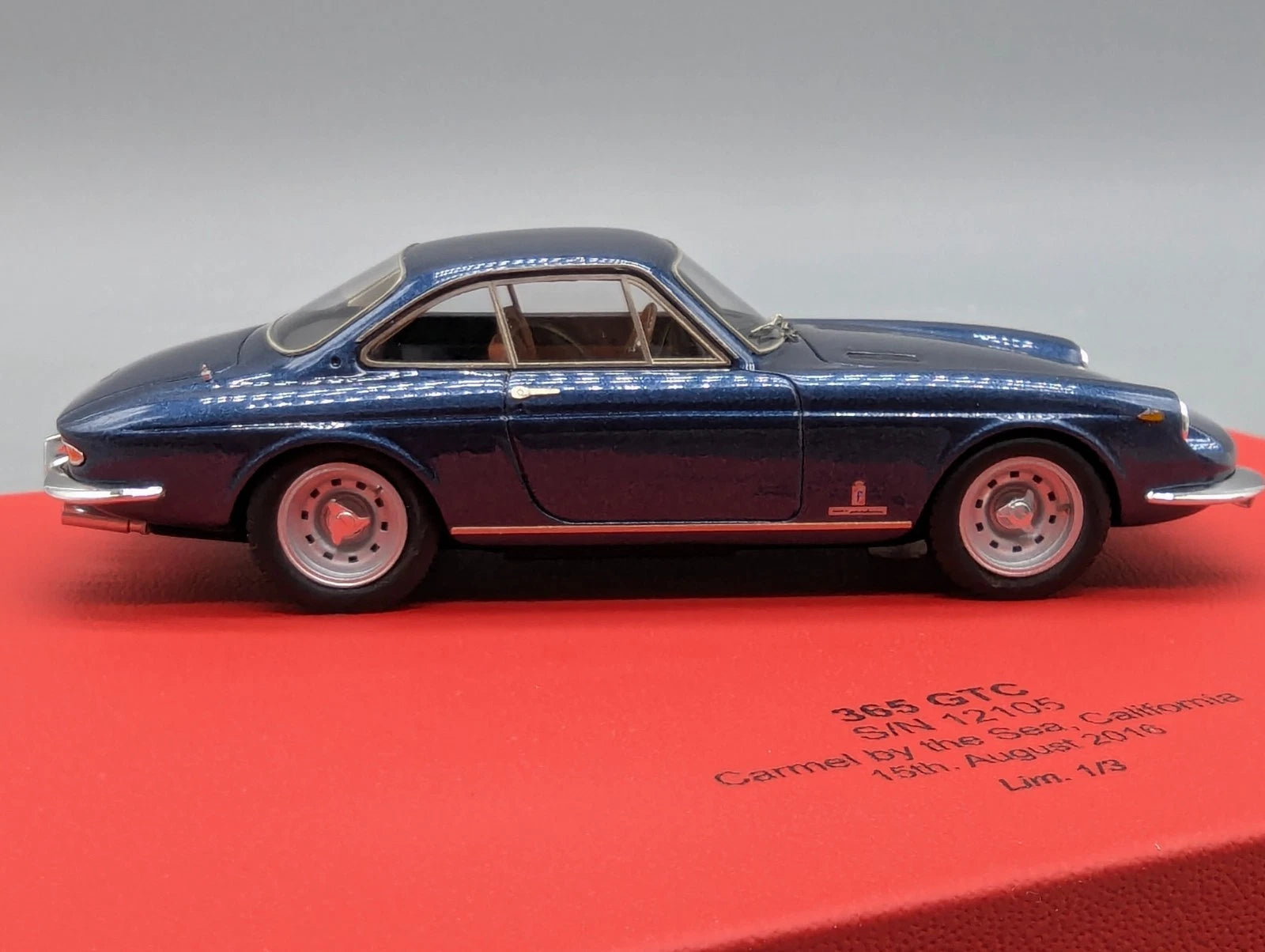 Modellautos 1:43 BBR Ferrari 330 GTC 1969 Version 2016 S/N 12105 Ltd 01/03 OVP