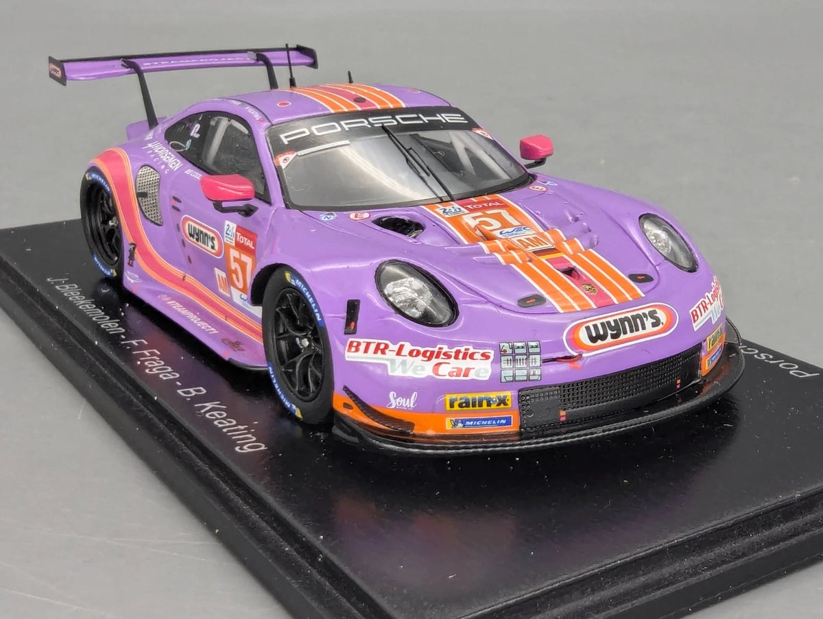 Modellautos 1:43 Spark S7988 Porsche 911 RSR 24h Le Mans 2020 #57 mit OVP