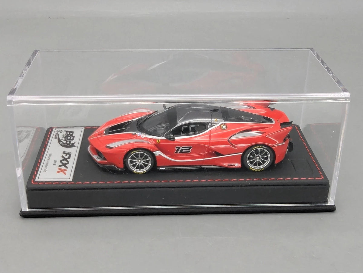 Modellautos 1:43 BBR Deluxe Ferrari FXX-K Rosso Scuderia Car #12 Ltd 01/05 OVP