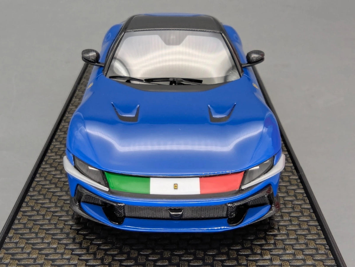 Modellautos 1:43 BBR Ferrari 12Cilindri Azzurro Dino VIP Modell 2025 27/77 OVP