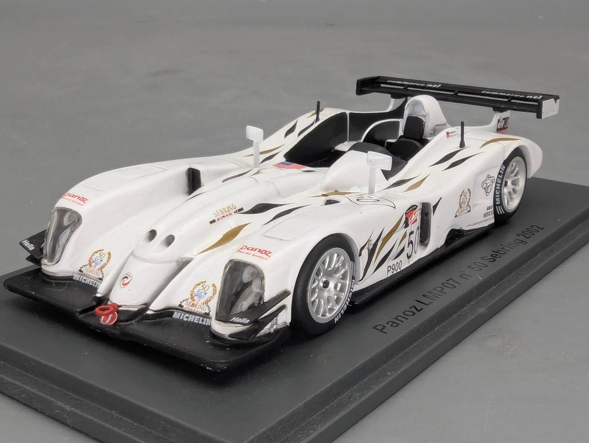 Modellautos 1:43 Spark Panoz LMP07 Sebring 2002 #50 mit OVP